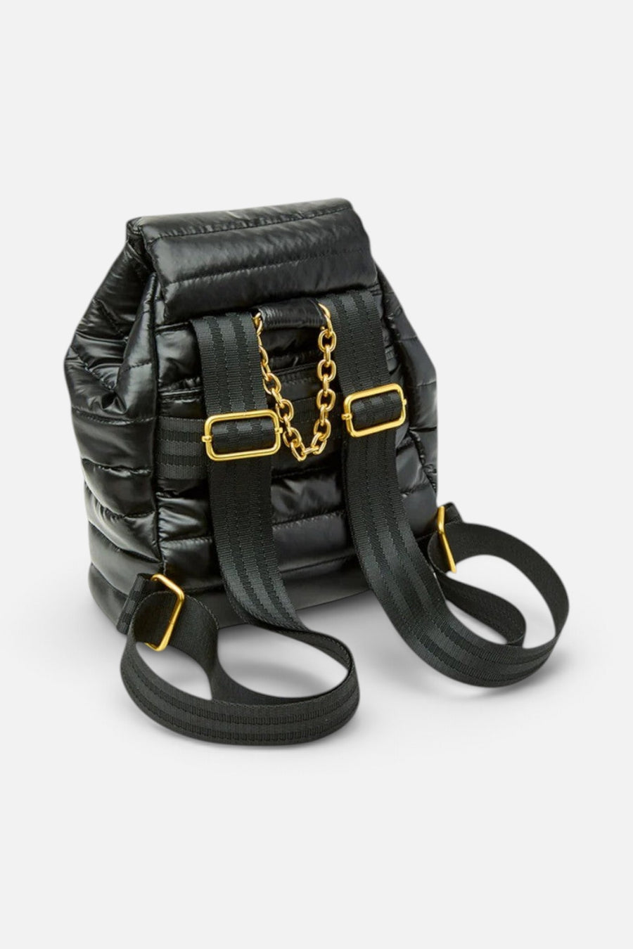 Think Royln Legend Backpack in Pearl Black – side view