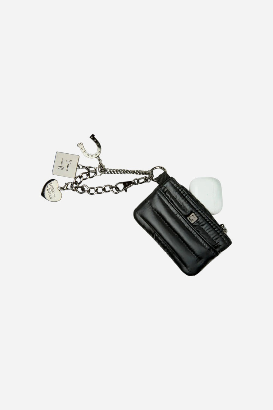 Think Royln Mini Bum Bag Pouch with Lucky Charm – back view
