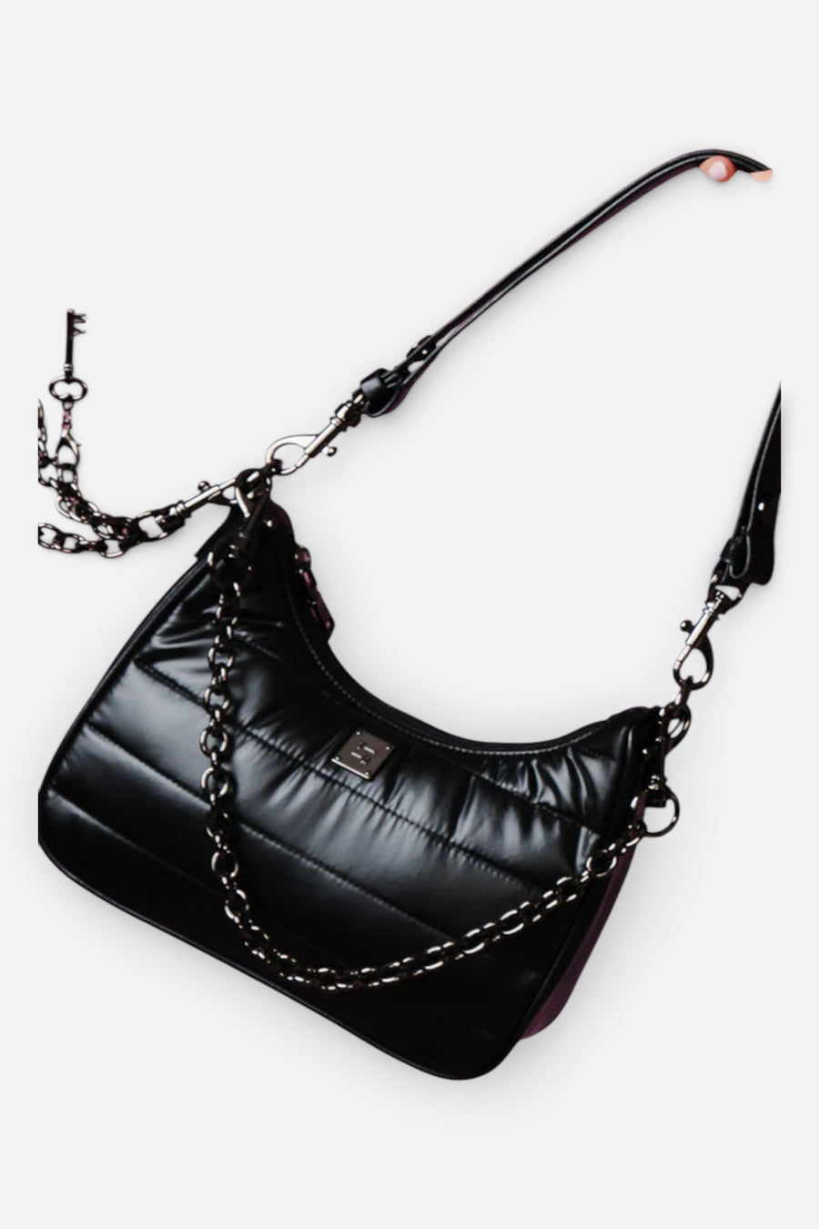 Think Royln Soulmate in Pearl Black and Luxe Black – back view
