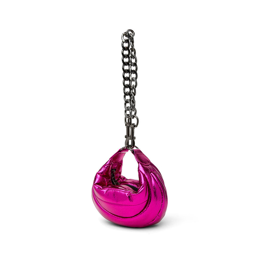 Think Royln Tiny Dancer in Luxe Crackled Fuschia – flat lay