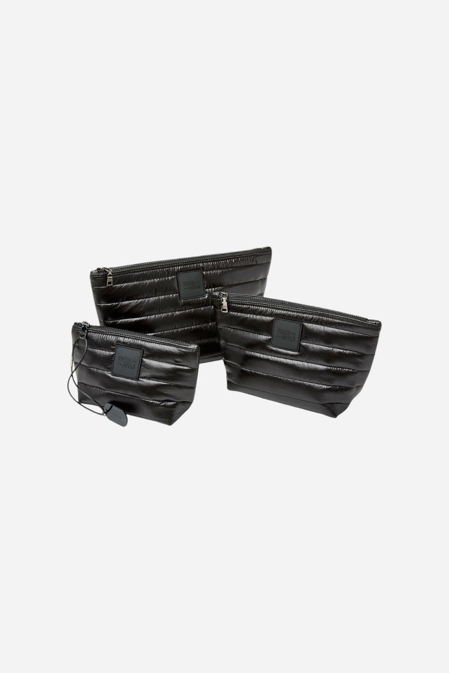 Think Royln Travel Trio in Pearl Black – back view