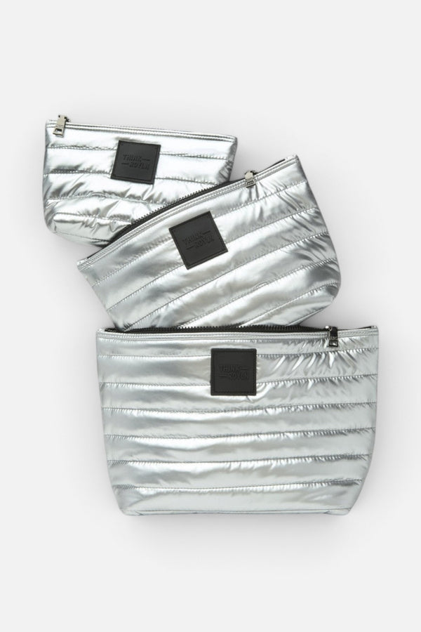 Think Royln Travel Trio in Pearl Silver