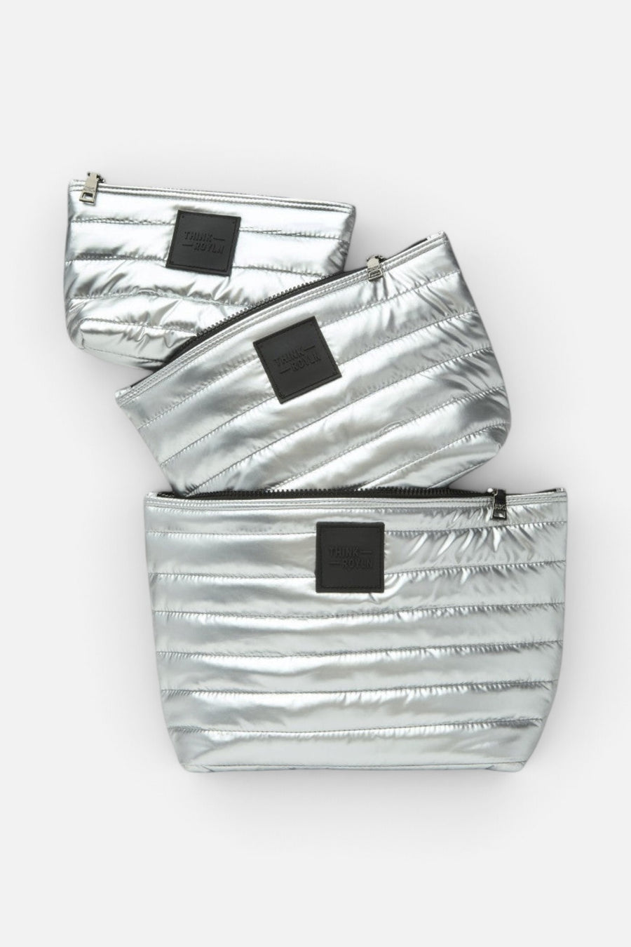 Think Royln Travel Trio in Pearl Silver – side view