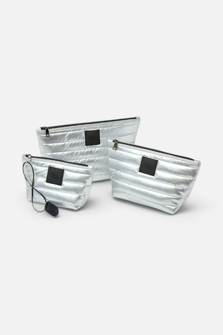 Think Royln Travel Trio in Pearl Silver – side view