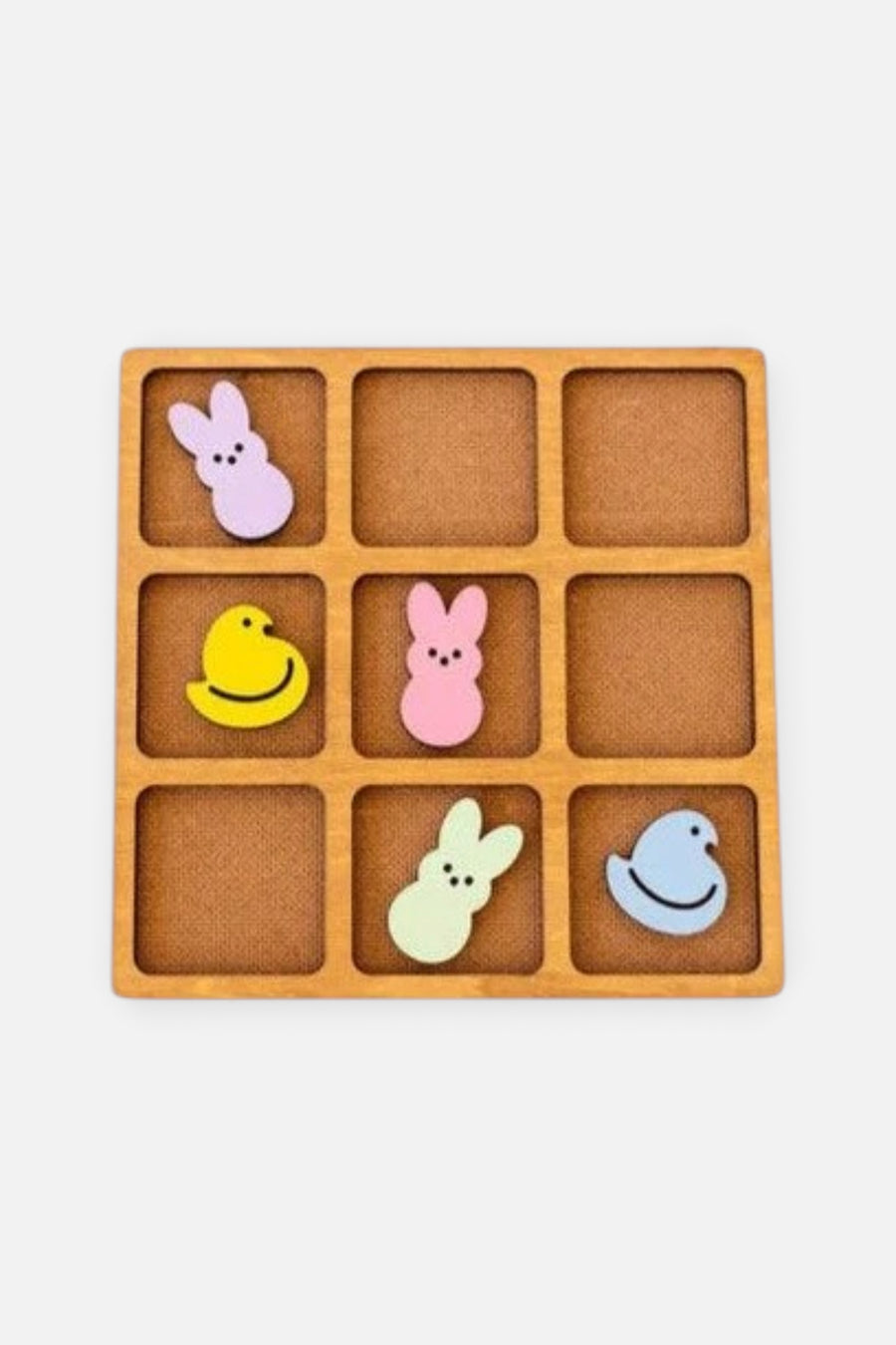 This & That Easter Peeps Tic-Tac-Toe Game – front view