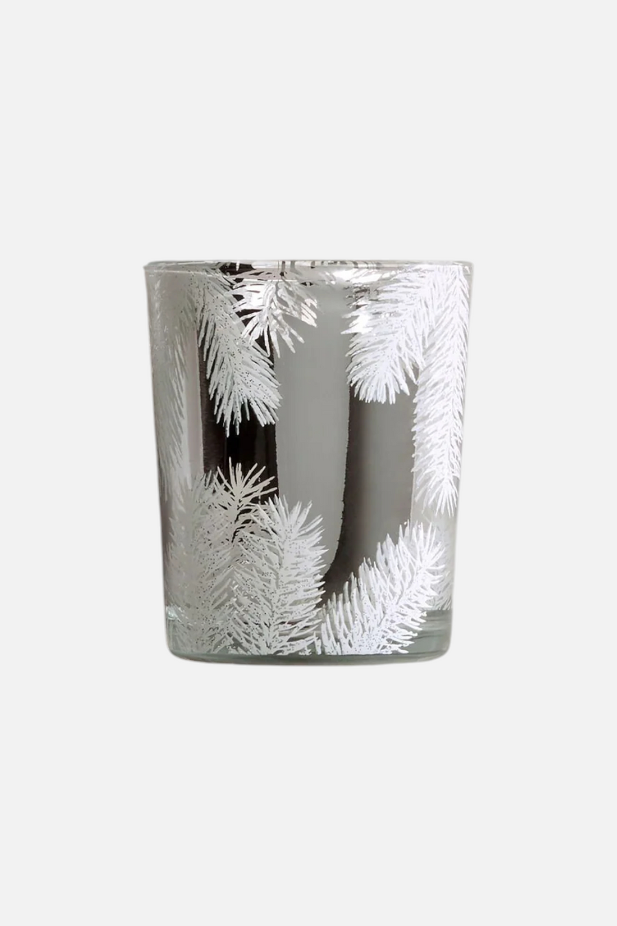THYMES Frasier Fir Statement Boxed Votive Candle – back view