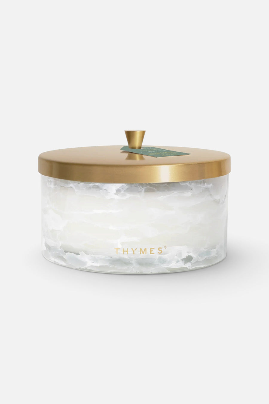 Thymes Frasier Fir Tidings 4-Wick Statement Candle – front view