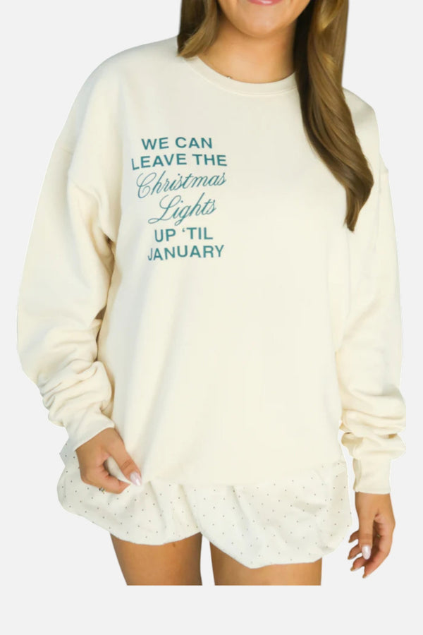 Til January Sweatshirt