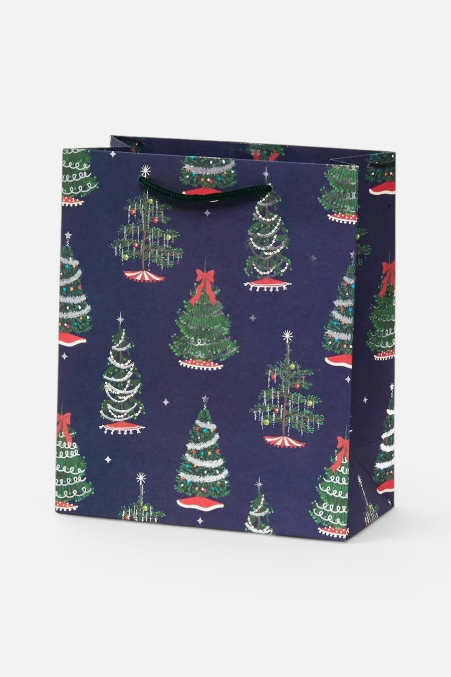 Tinsel Tree Medium Gift Bag – front view