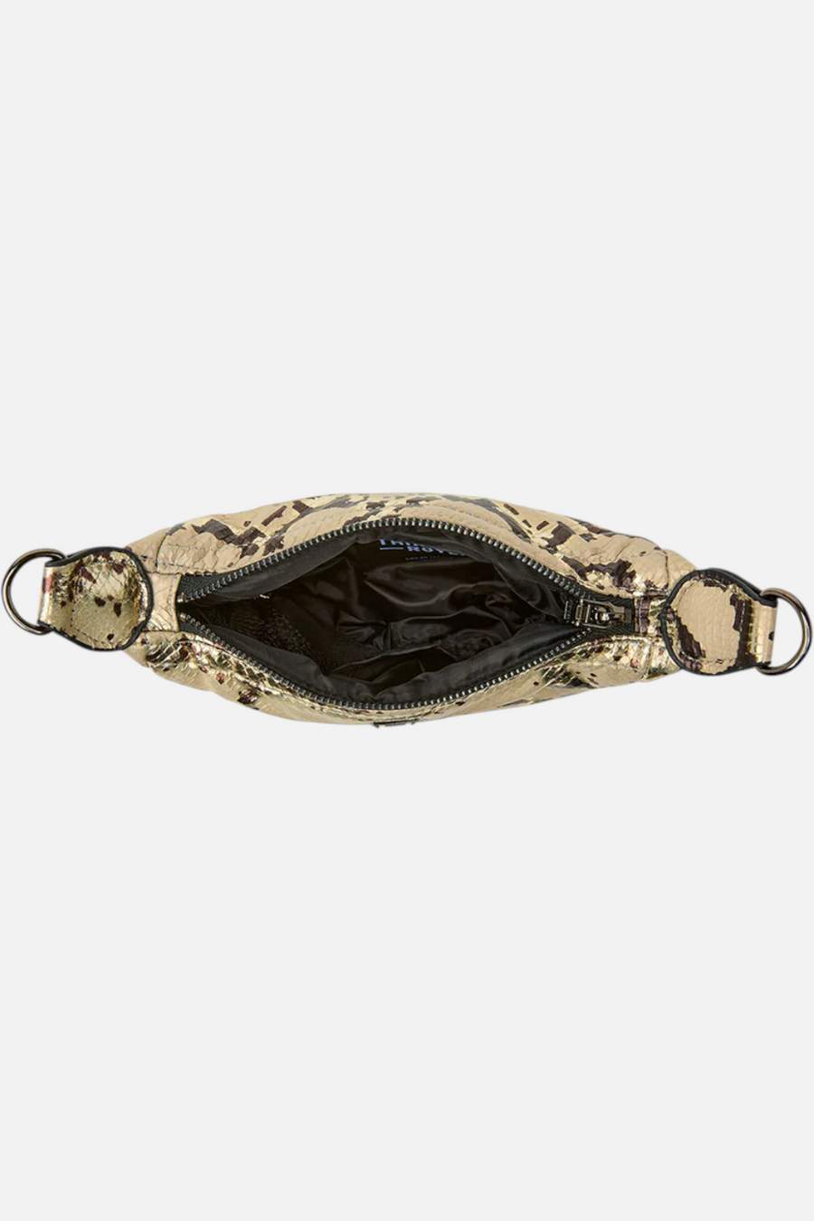 Tiny Dancer Shoulder Bag in Python Luxe – flat lay