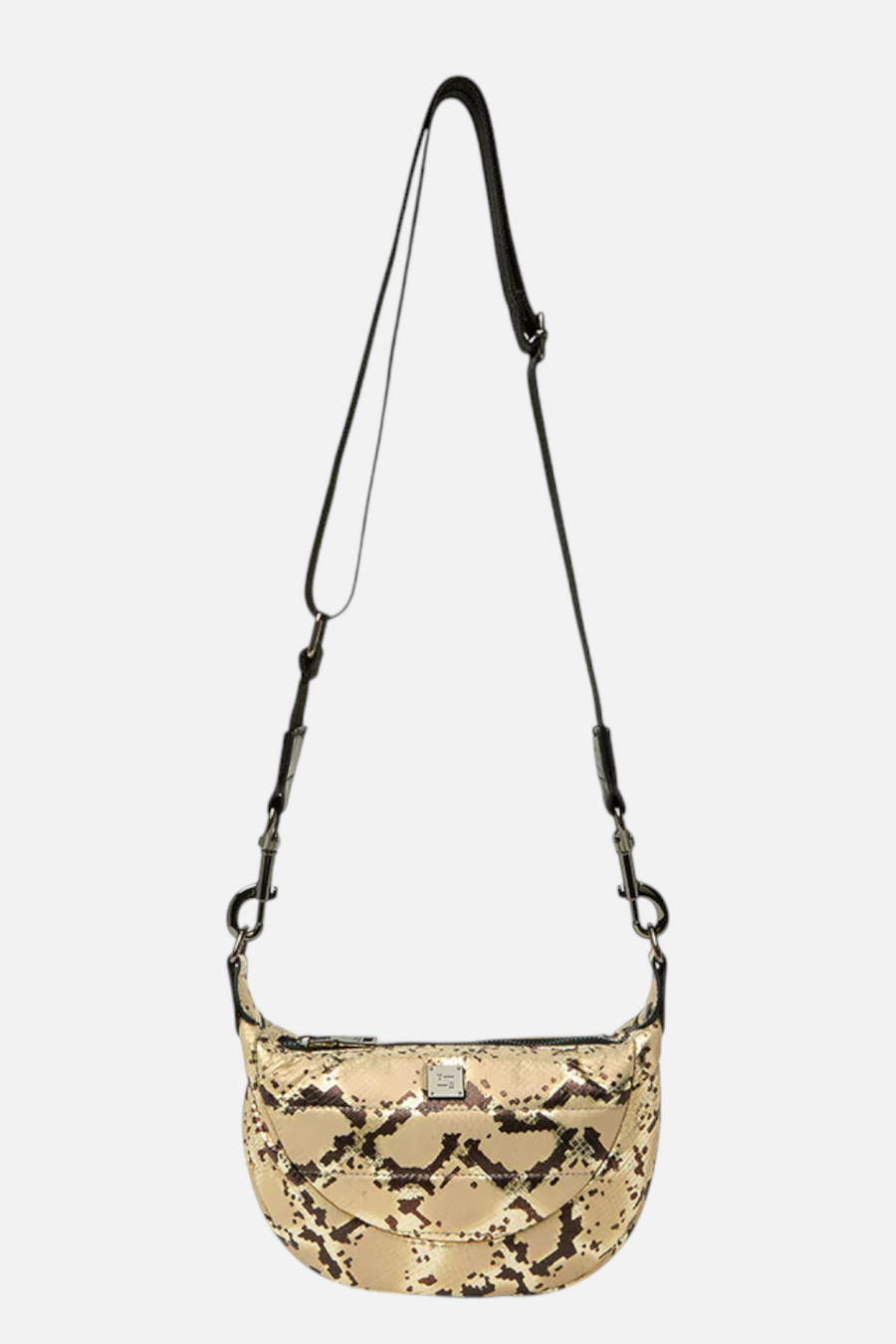 Tiny Dancer Shoulder Bag in Python Luxe – side view