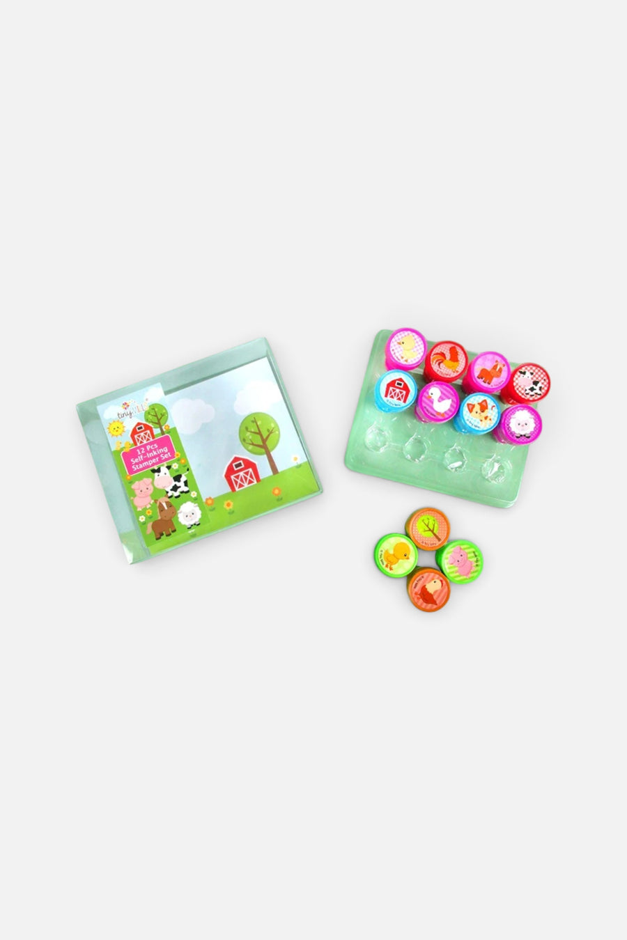 Tiny Mills Barnyard Stamp Kit – side view