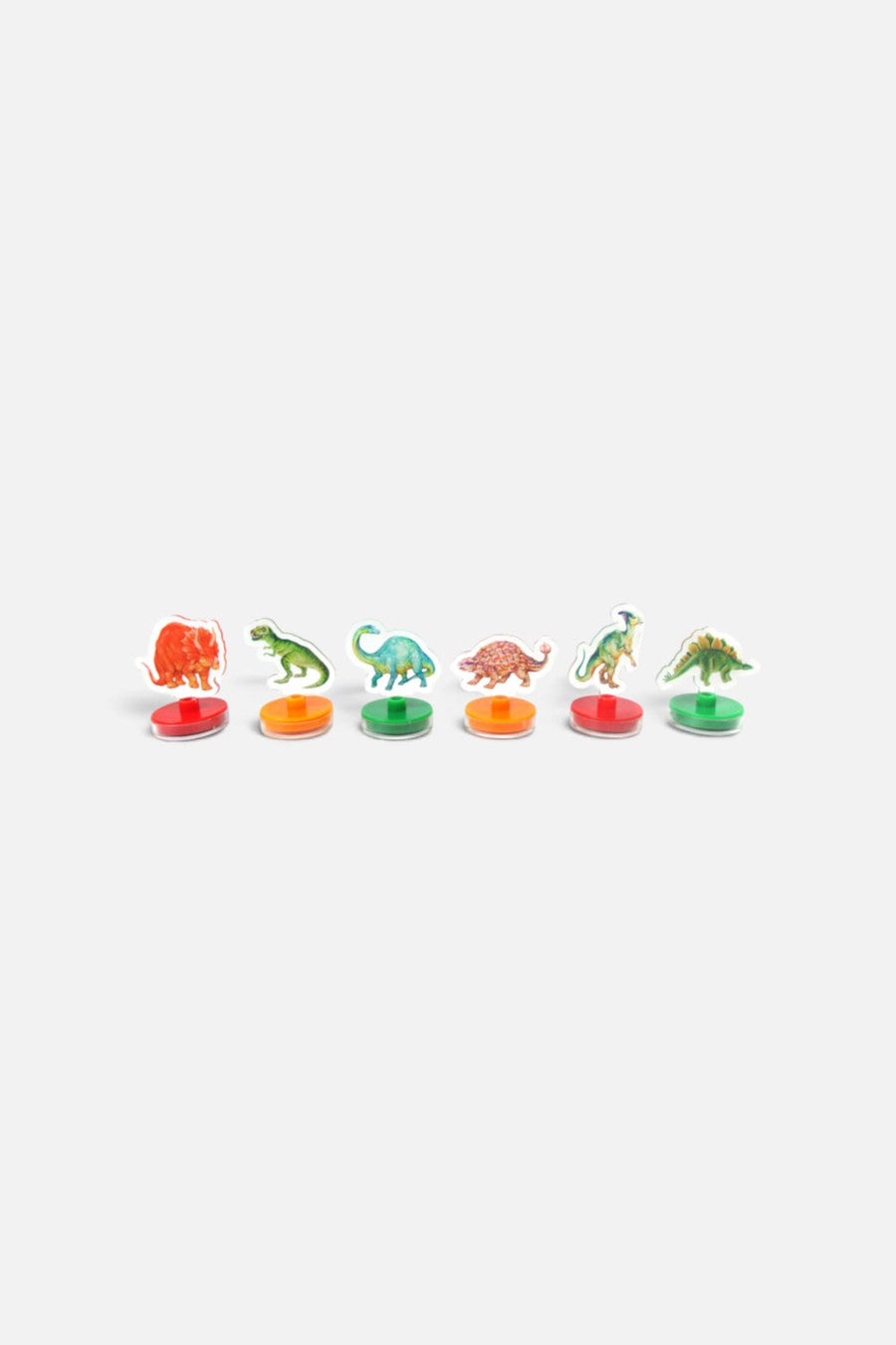 Tiny Mills Dinosaur Acrylic Stampers – side view