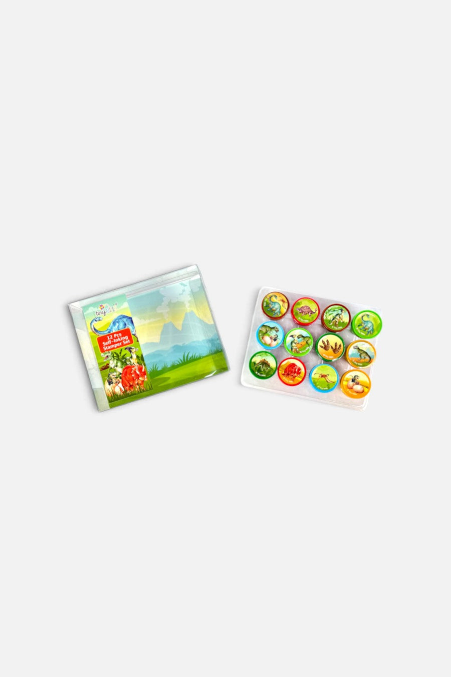 Tiny Mills Jurassic Dinosaur Stamp Kit – detail