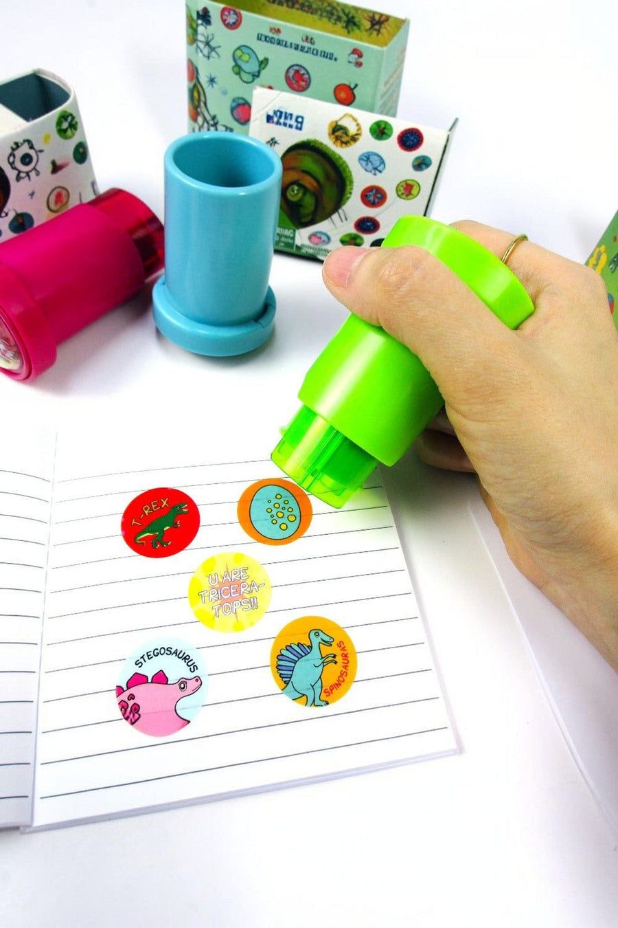 Tiny Mills Sticker Stamper – detail