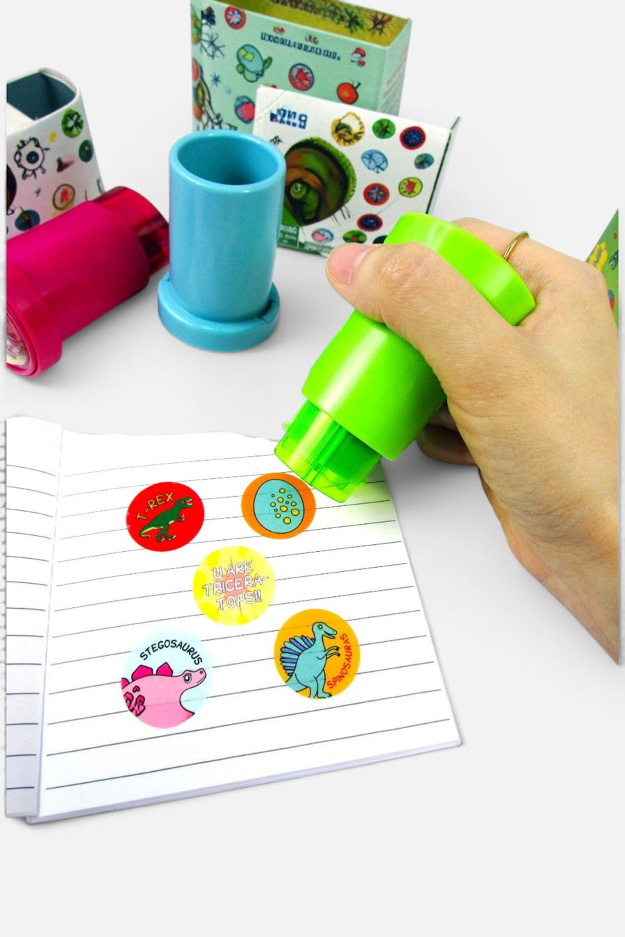 Tiny Mills Sticker Stamper – detail