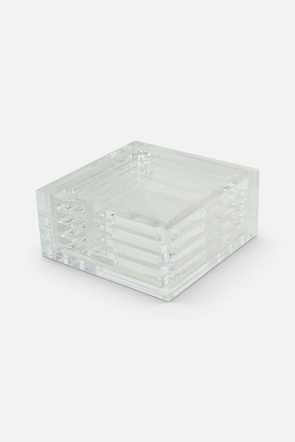 Tizo Acrylic Coaster Set Of 4