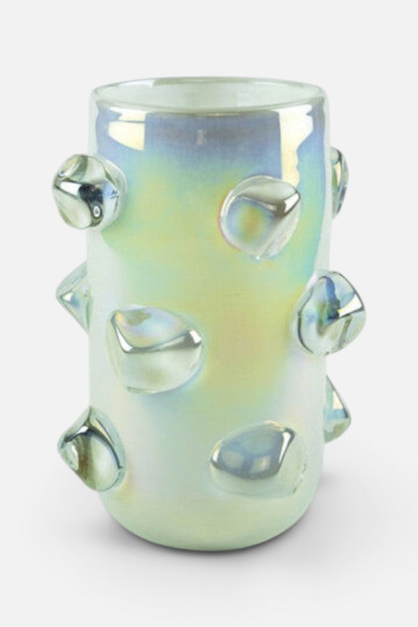 Tizo Ice Design Vase in White