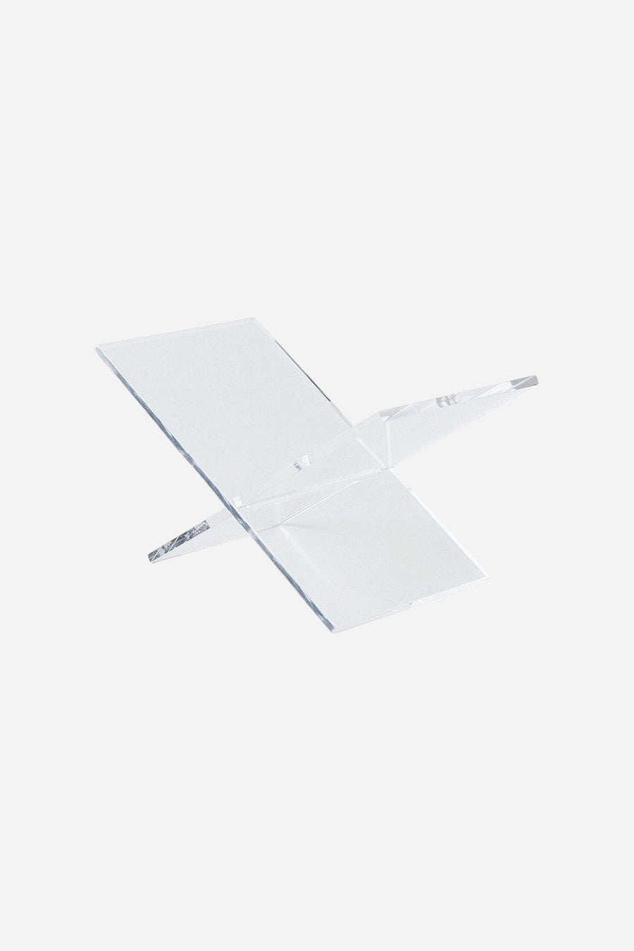 Tizo Lucite Book Stand – back view