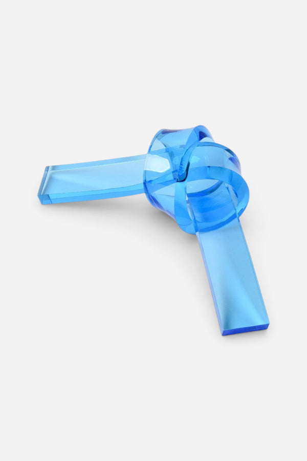 Tizo Lucite Bow Knot in Blue