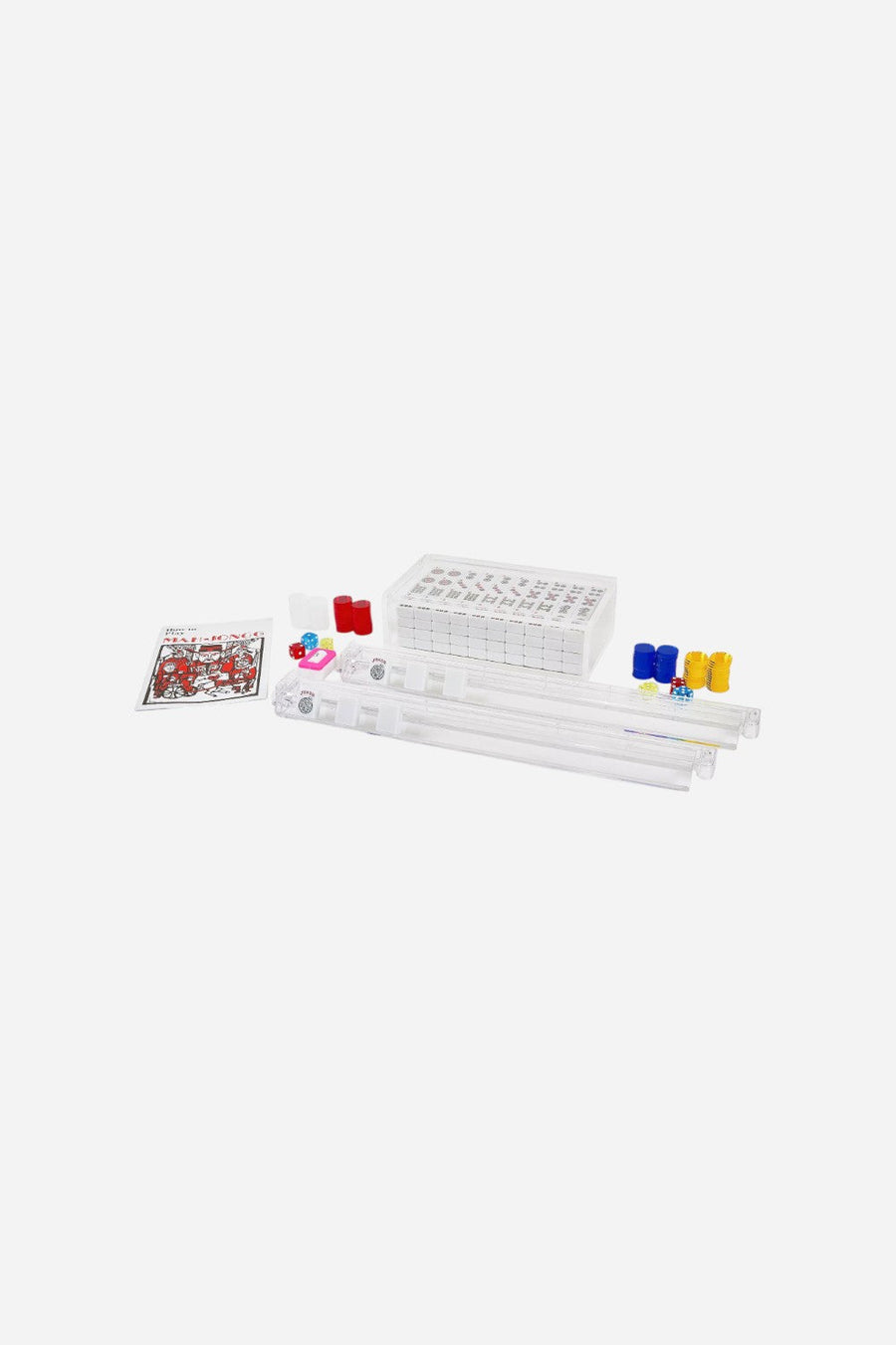 Tizo Lucite Mahjong Set – front view