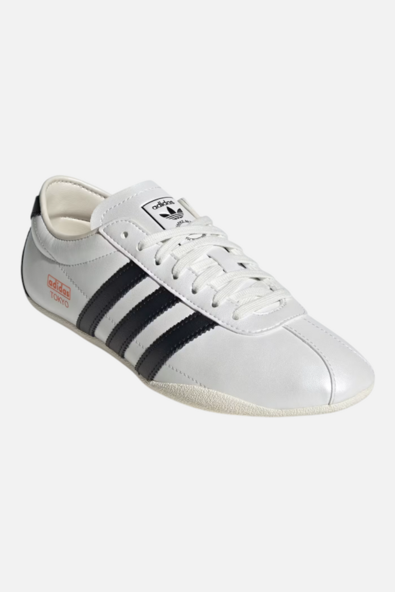 Adidas Women's Tokyo Shoes in Zero Metallic, Core Black, & Off