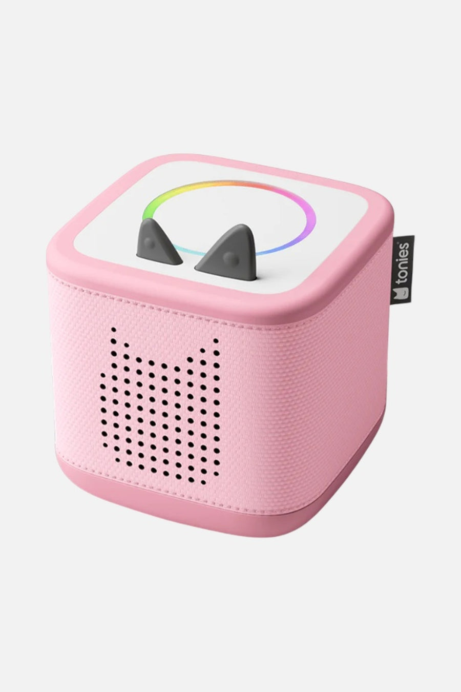 Toniebox 2 Puppy Cloud Pink – three-quarter view