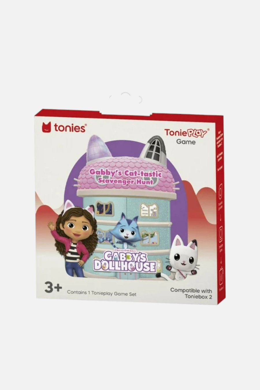 Tonieplay Gabby's Dollhouse: Gabby's Cat-tastic Scavenger Hunt Game – front view
