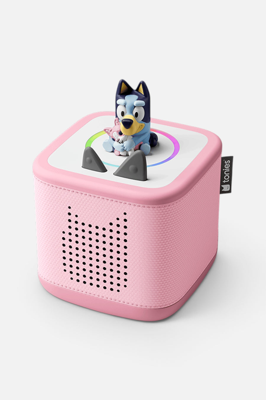 Tonies Bluey Toniebox 2 Starter Set in Cloud Pink – front view