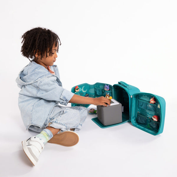 Tonies Carrying Case Max - Enchanted Forest – side view