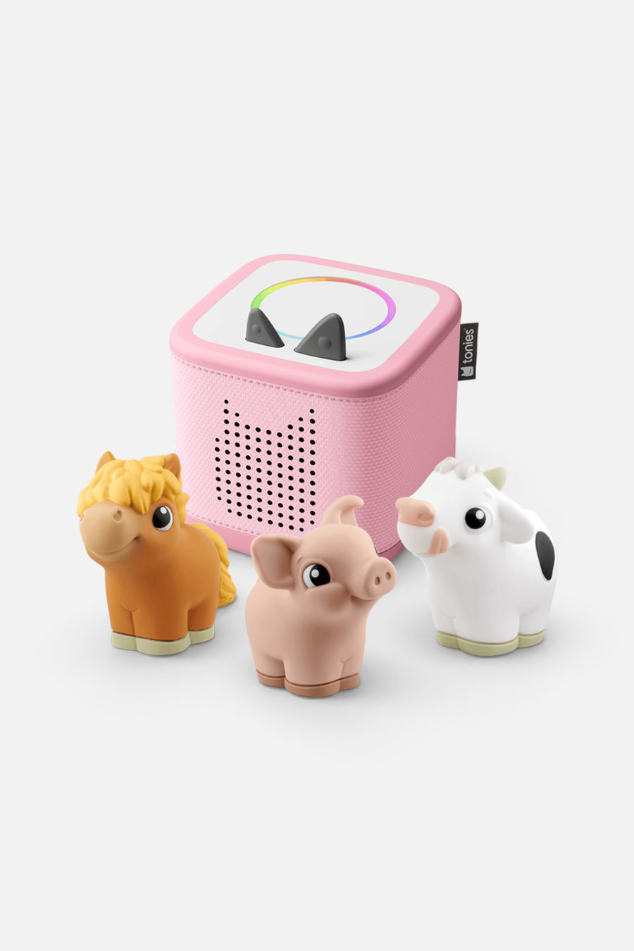 Tonies My First Tonies Farm Toniebox 2 Starter Set in Cloud Pink – front view