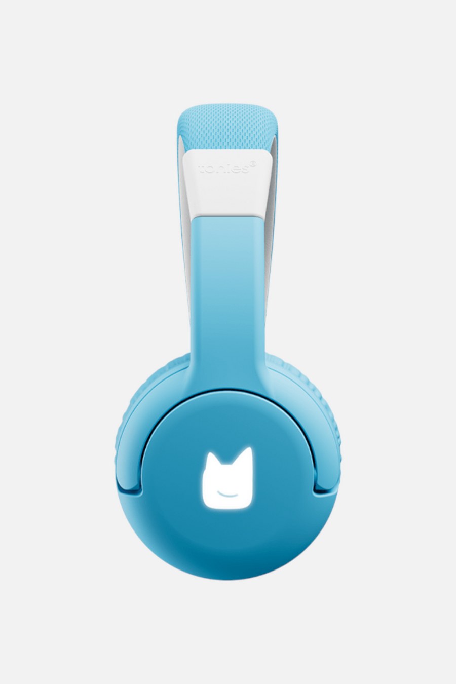 Tonies Sky Blue Bluetooth Headphones – side view