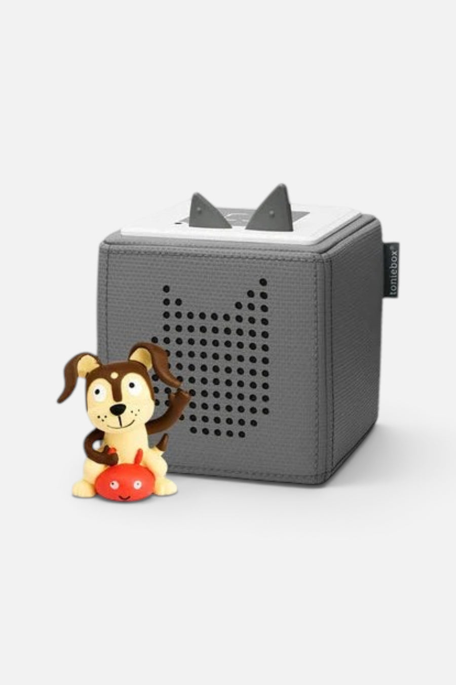 Tonies Toniebox Playtime Puppy Starter Set in Gray – front view