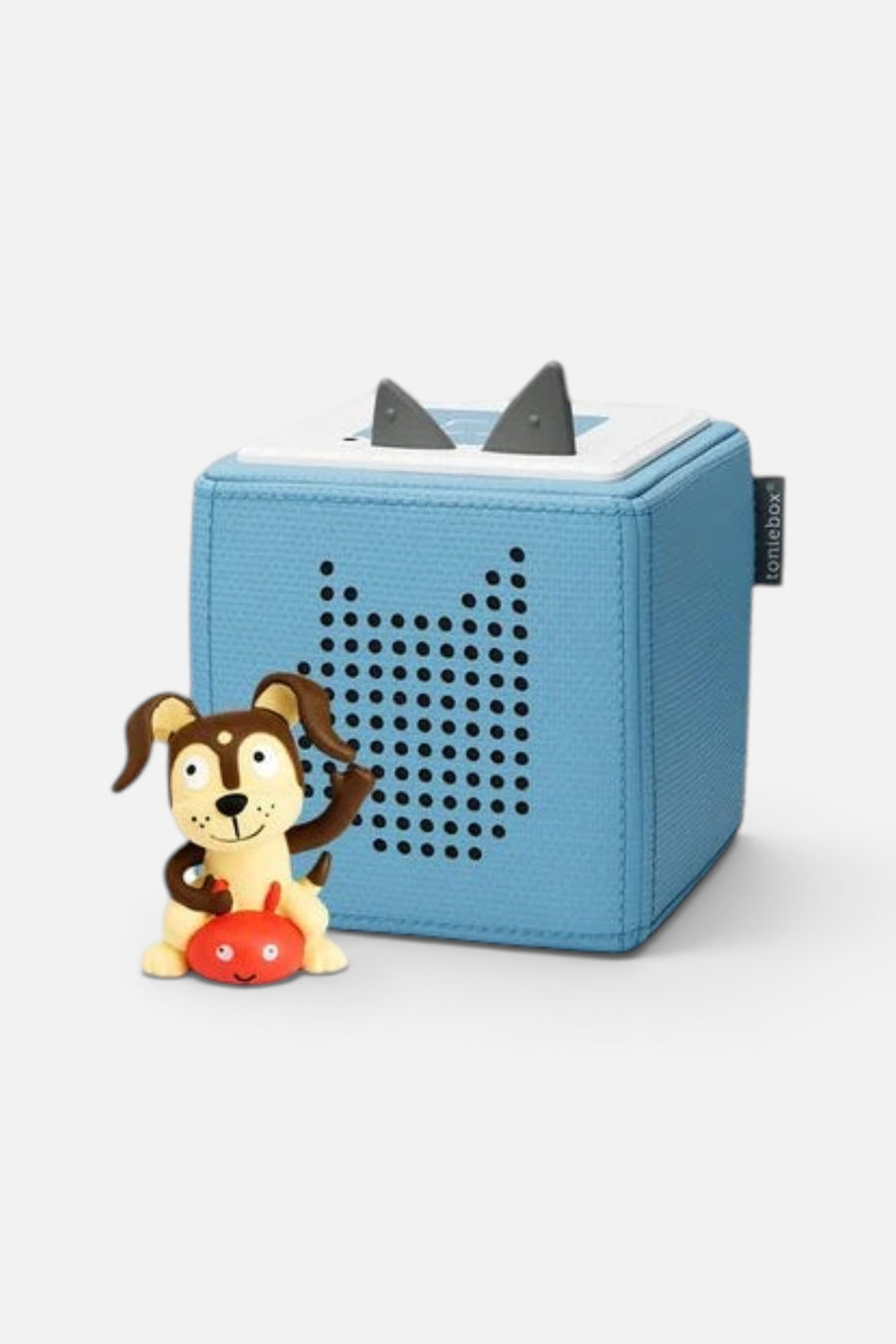 Tonies Toniebox Playtime Puppy Starter Set in Light Blue – front view