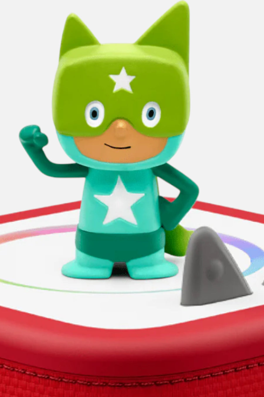 Tonies Turquoise & Green Superhero Creative Tonie – back view