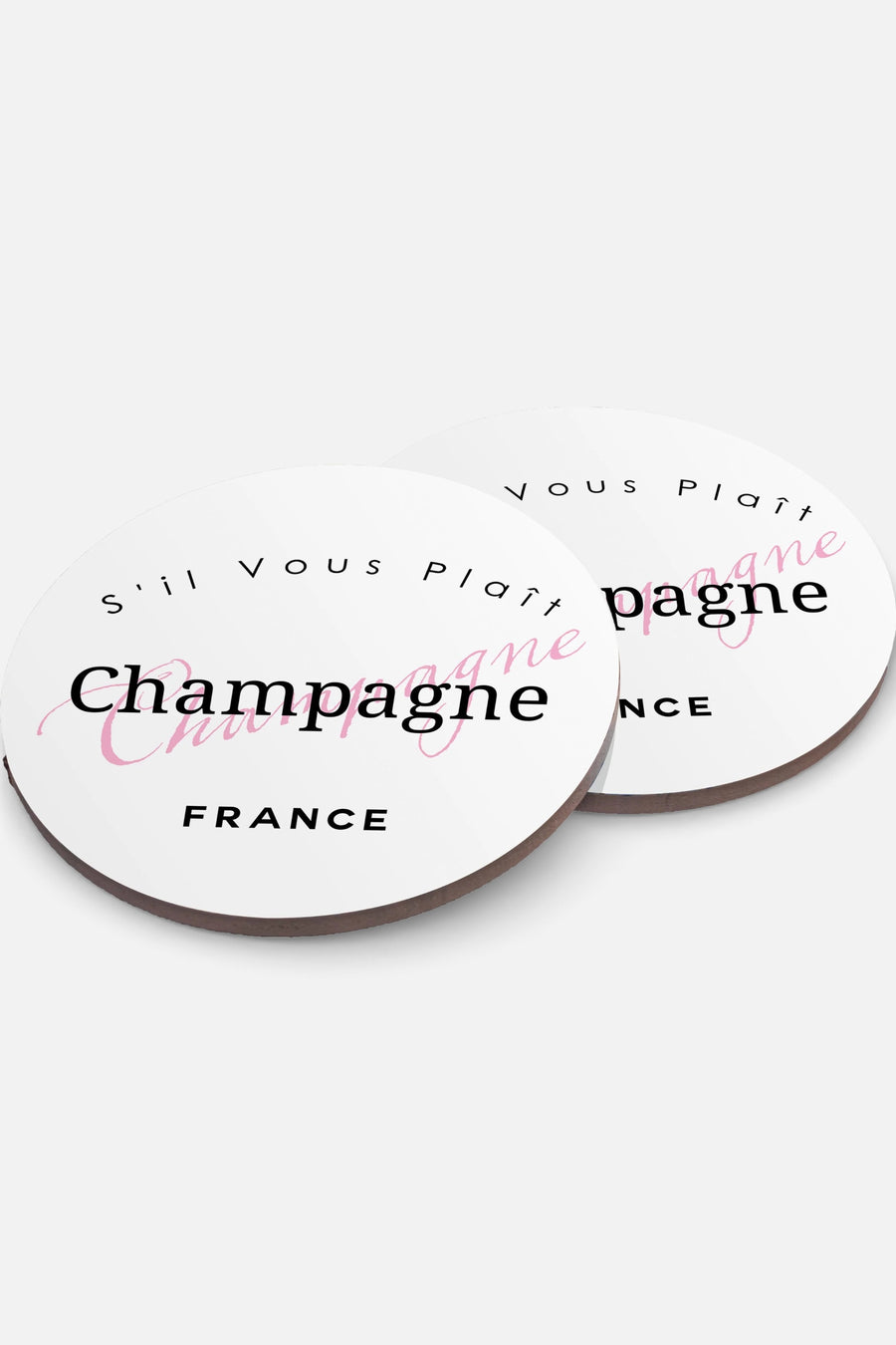 Toss Designs Bubbles Coasters Set of 4 – back view
