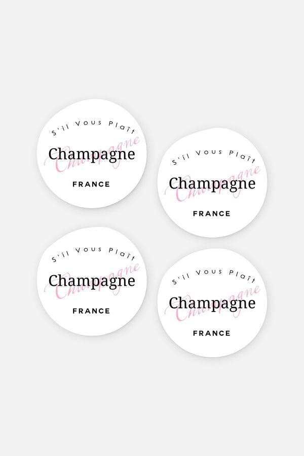 Toss Designs Bubbles Coasters Set of 4