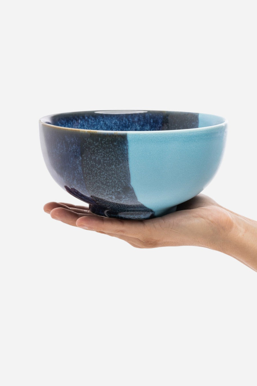 Tranquillo Bowl Industrial in Blue – side view