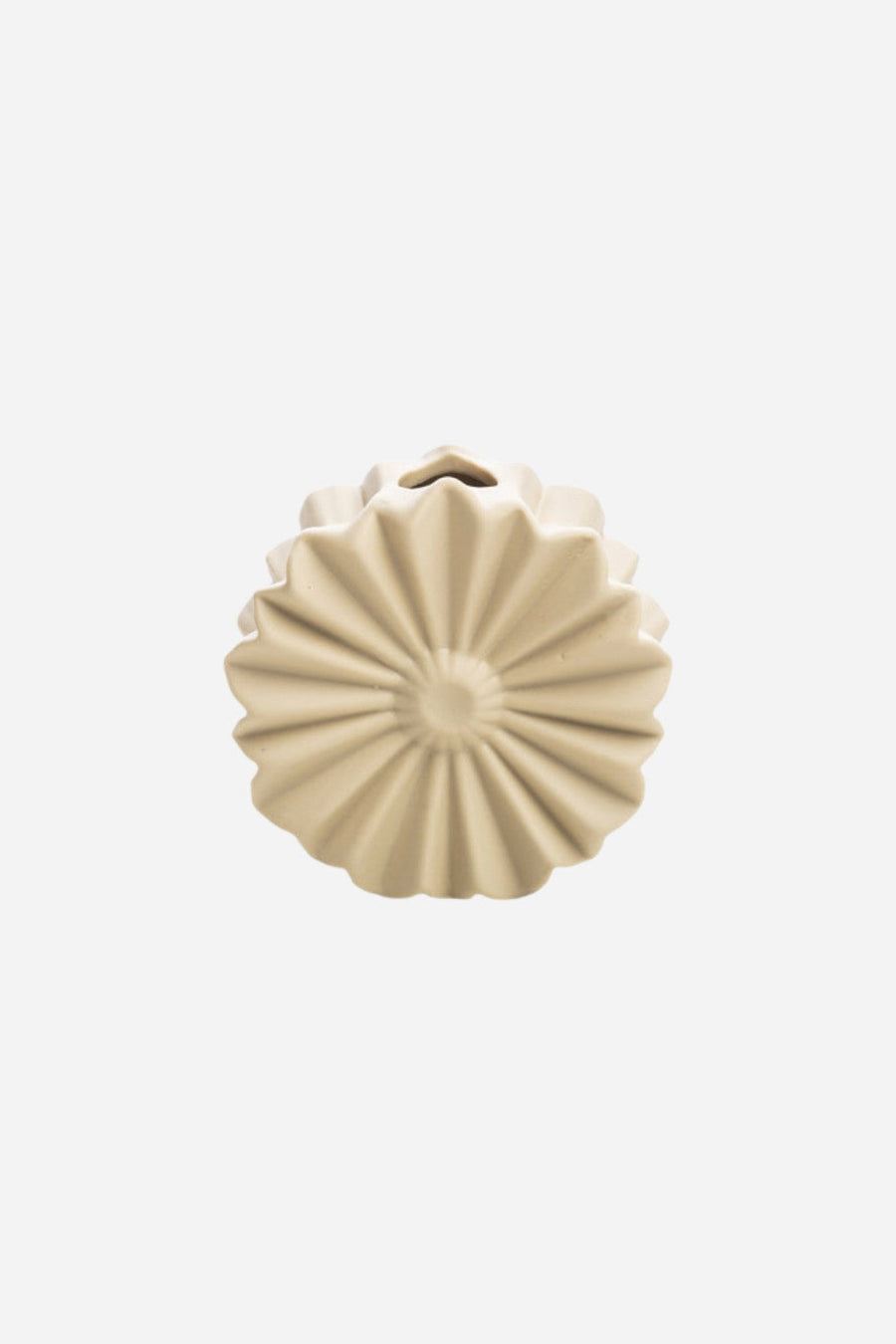 Tranquillo Flower Vase Gentle Breeze Beige – front view