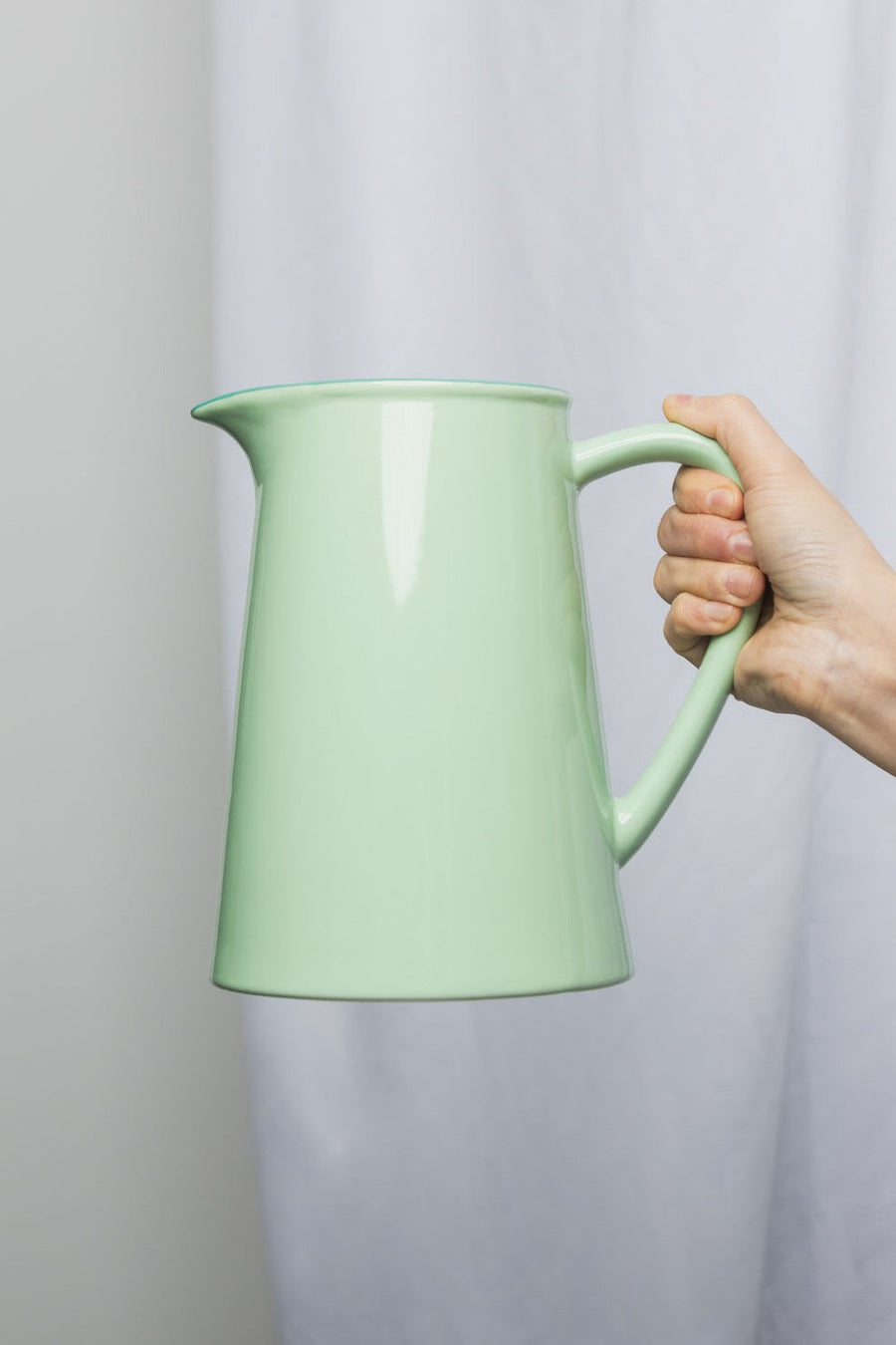 Tranquillo Pitcher in Green Candy – back view