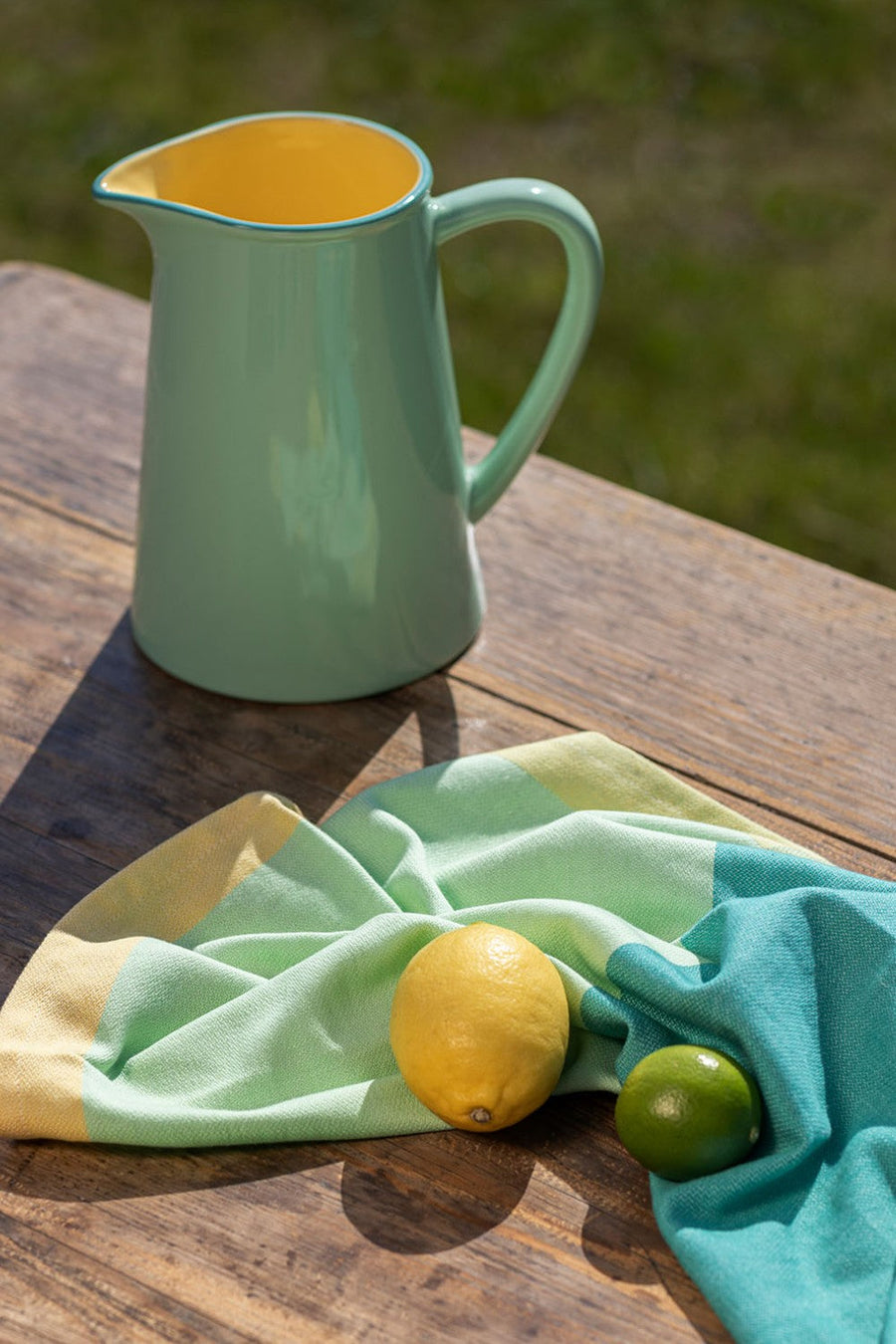 Tranquillo Pitcher in Green Candy – side view