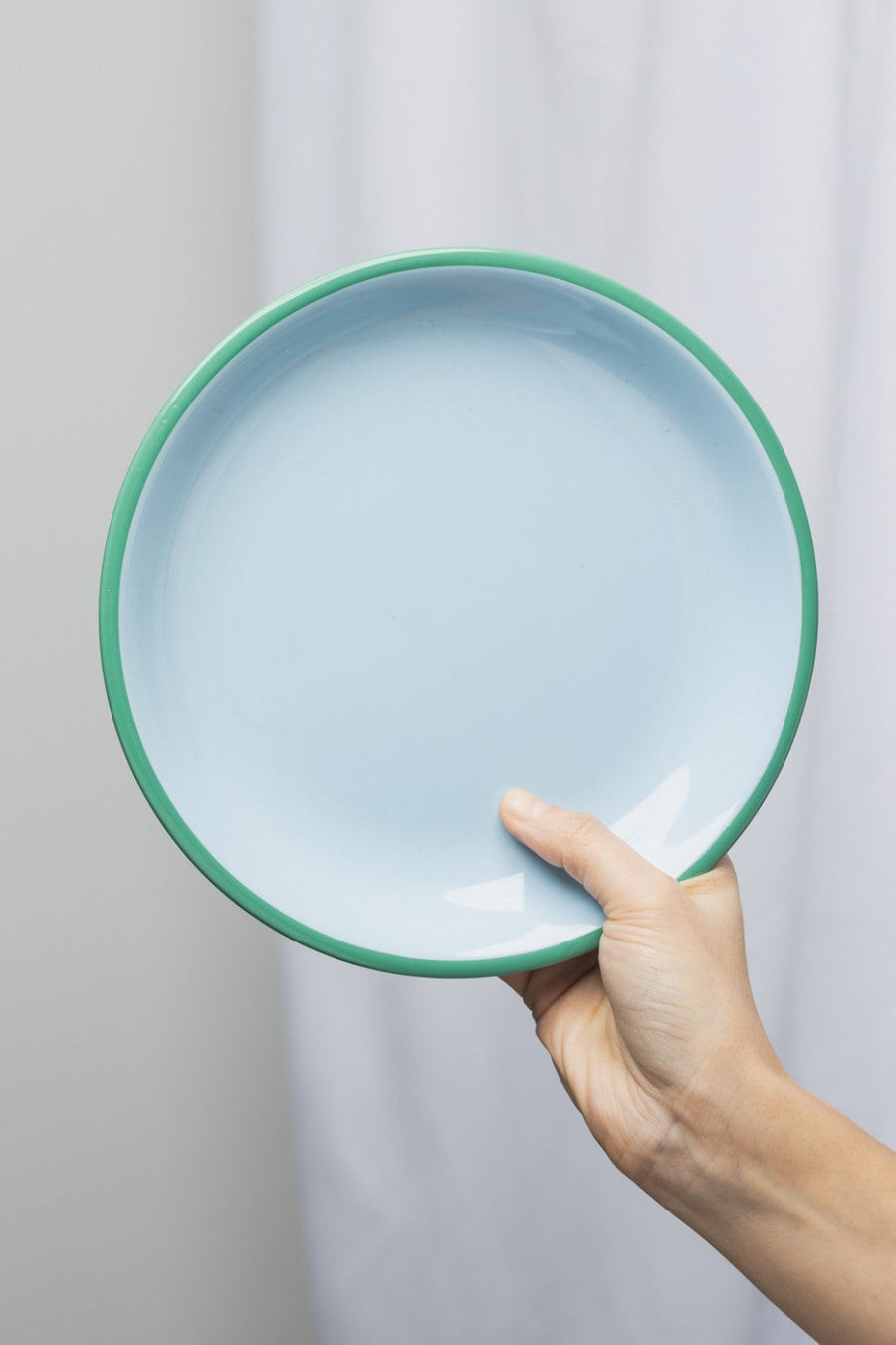 Tranquillo Small Plate in Blue Candy – side view