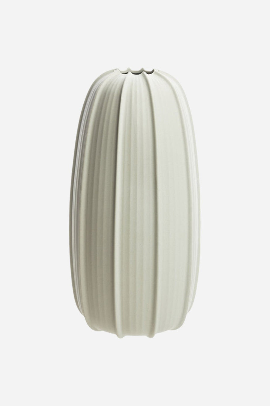 Tranquillo Tall Vase Gentle Breeze Light Grey – front view