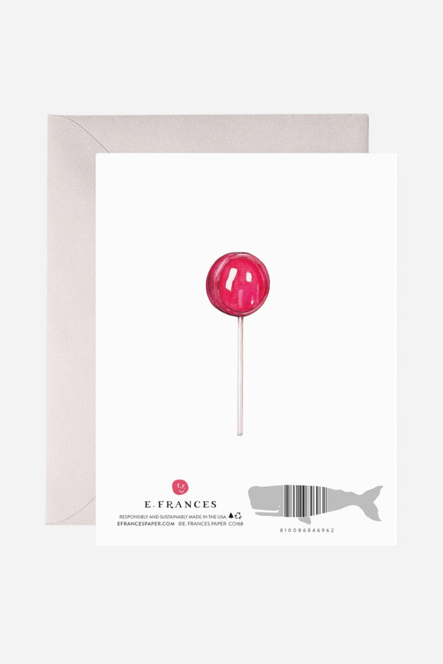 Treatment Sucks | Thinking of You Greeting Card – back view