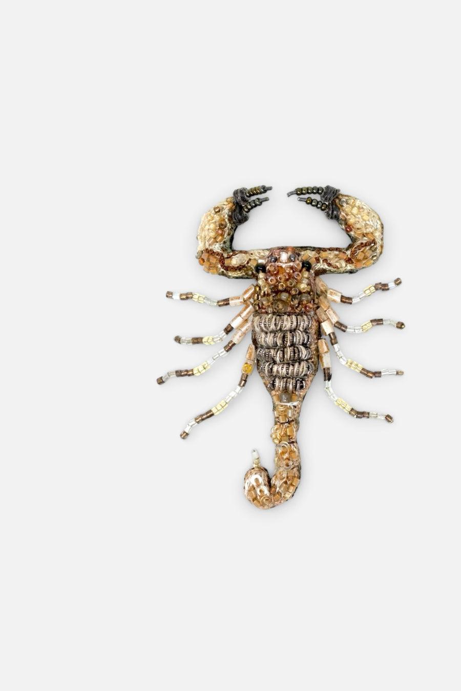 Trovelore Desert Scorpion Brooch Pin – back view