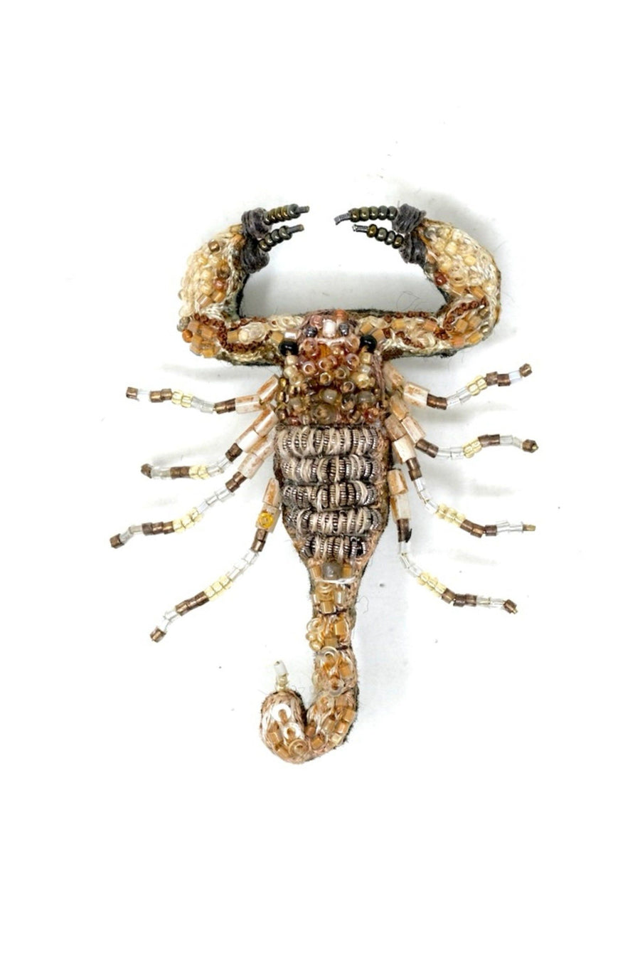 Trovelore Desert Scorpion Brooch Pin – back view