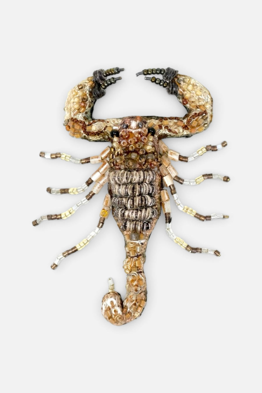 Trovelore Desert Scorpion Brooch Pin – front view