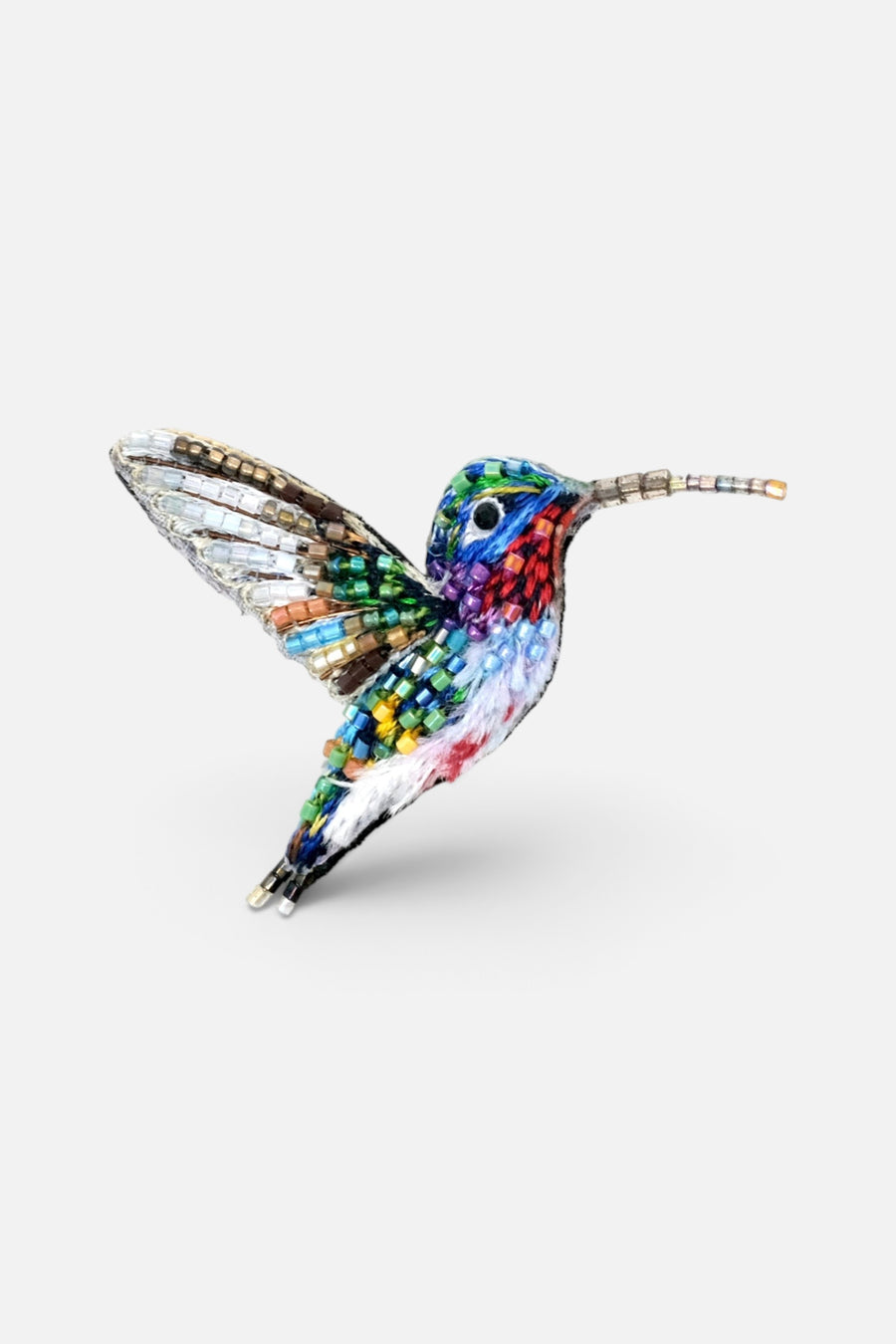 Trovelore Lucifer Hummingbird Brooch Pin – front view