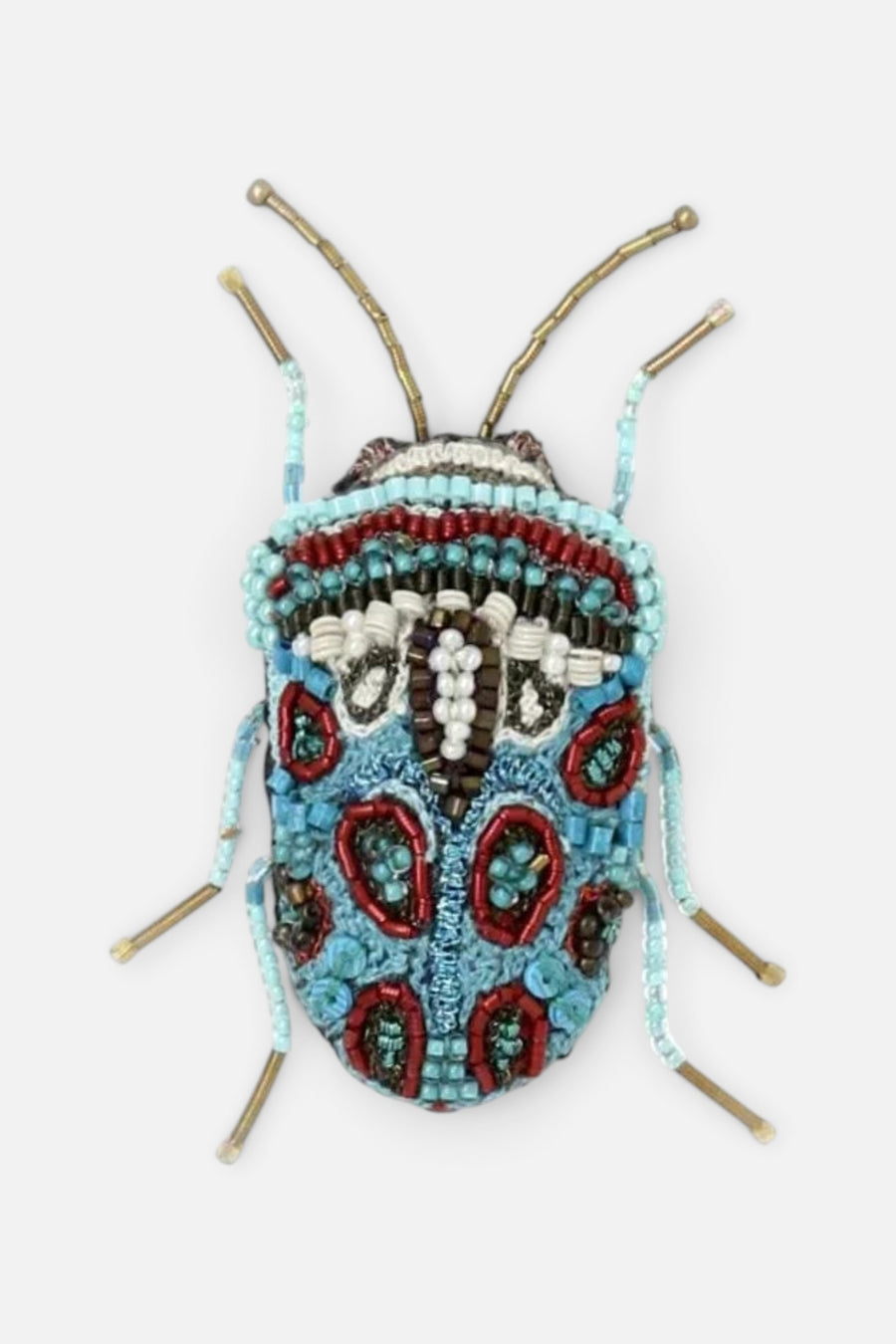 Trovelore Picasso Bug Brooch Pin – front view