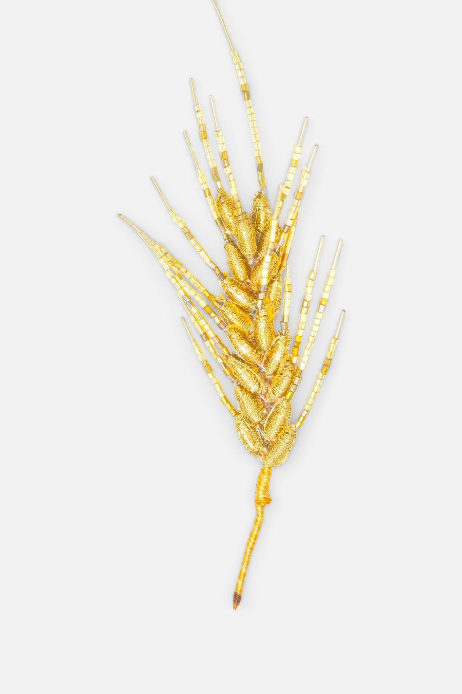 Trovelore Wheat Head Brooch Pin – back view